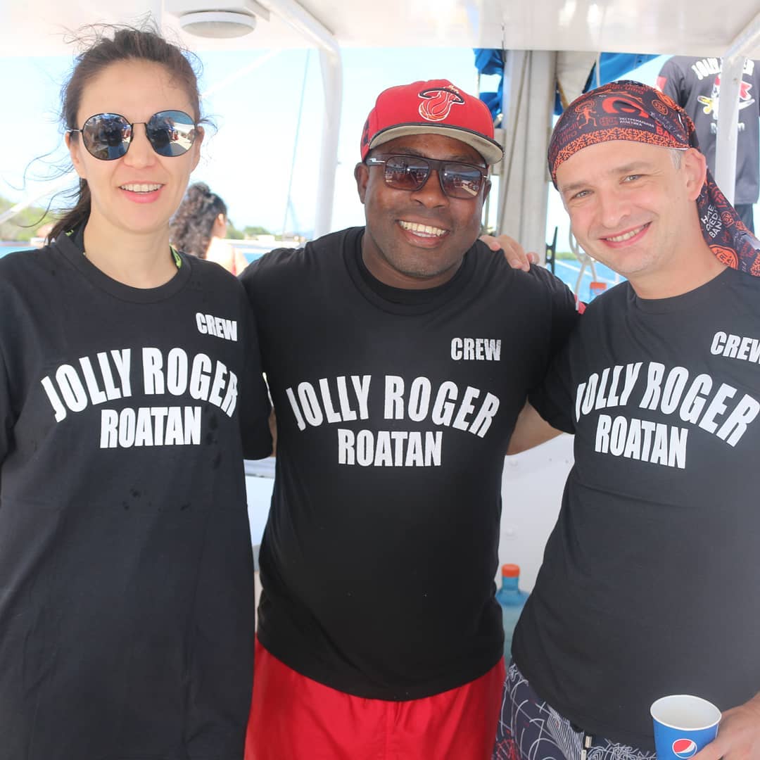 Jolly Roger Roatan Classic Crew T-Shirt